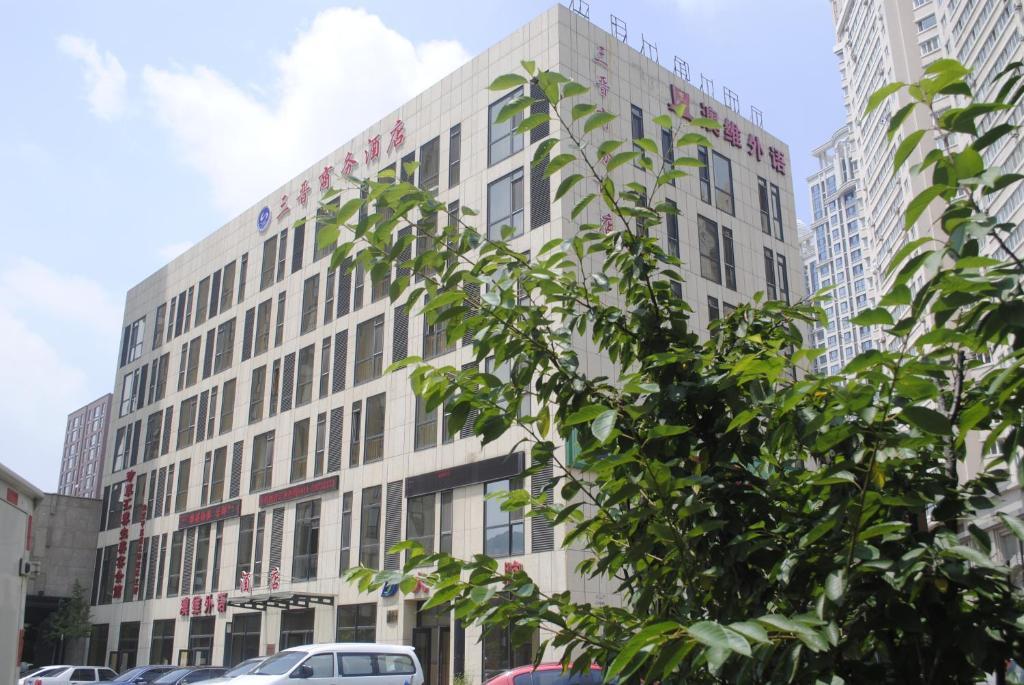 Dalian Sanjin Business Hotel Bagian luar foto